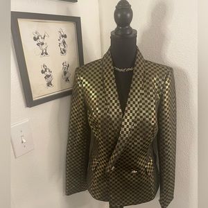 Akira checkered blazer